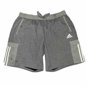 Adidas Gray Athletic Shorts Men’s 2XL